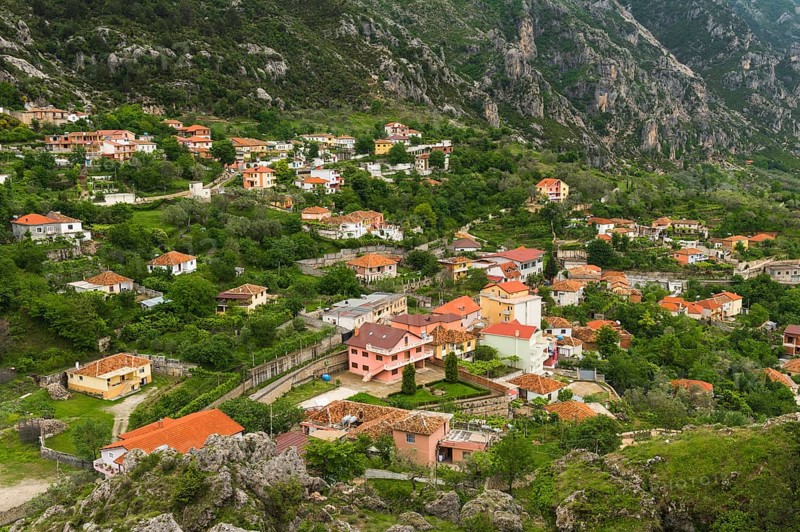 View over Kruje City