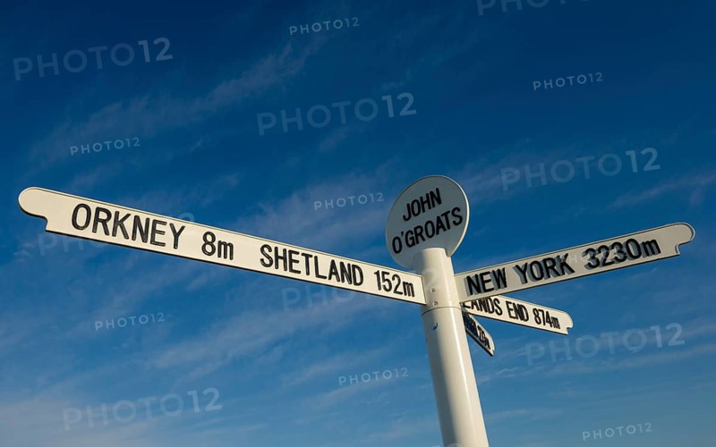 Sign post in different directions