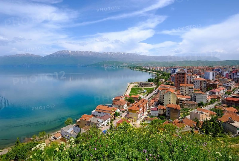 Pogradec at Lake Ohrid