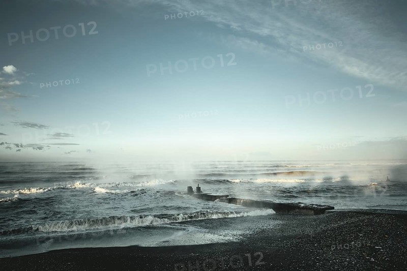 Black Sea beach in Okhamchira