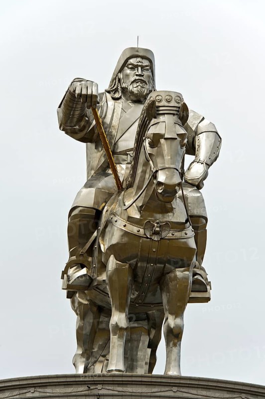 Genghis Khan equestrian statue