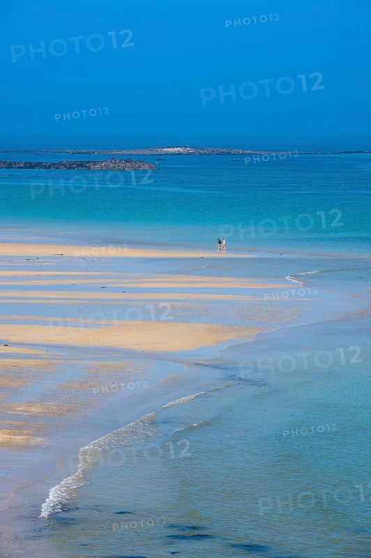 Turquoise water and sandy beach