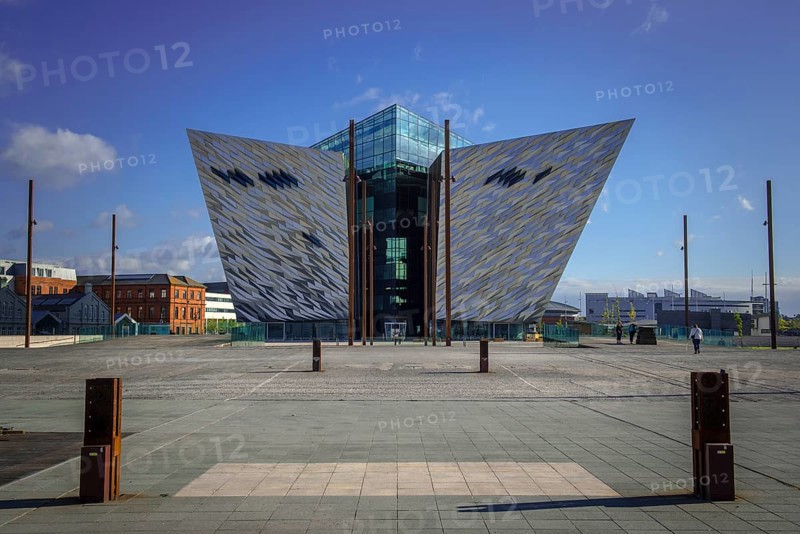 The Titanic Museum on the site of the former Harland & Wolff shipyard in the Titanic Quarter
