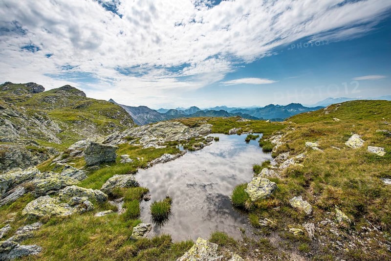 Small lake at the Schladminger Hohenweg