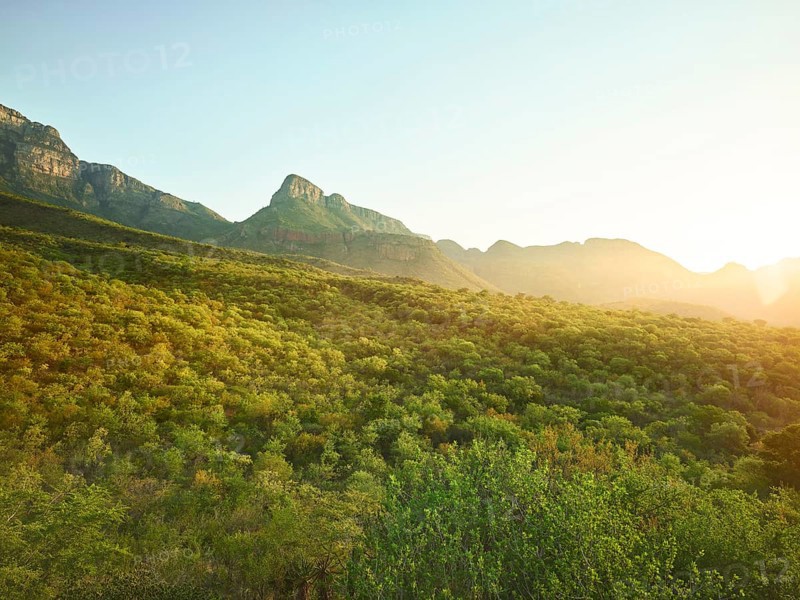 Sunset Drakensberge Blyde Rivercanyon