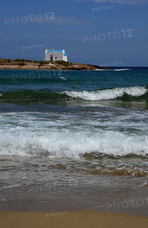 Small chapel on a small offshore island