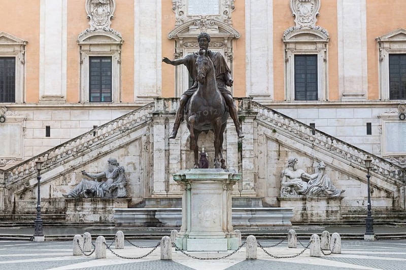 Equestrian statue