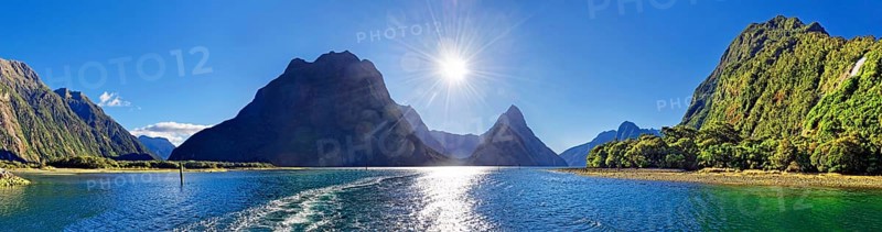 Panorama of Milford Sound