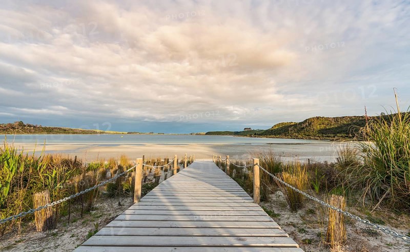 Boardwalk to beach
