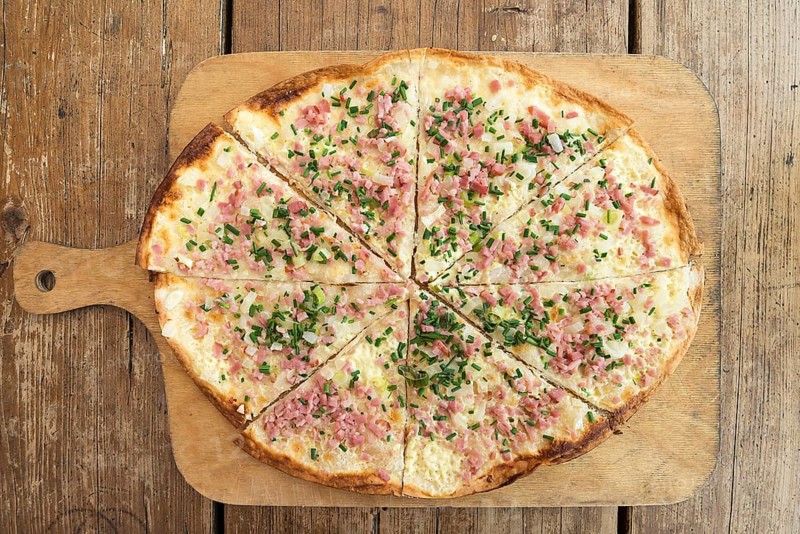 Original Alsatian Flammkuchen