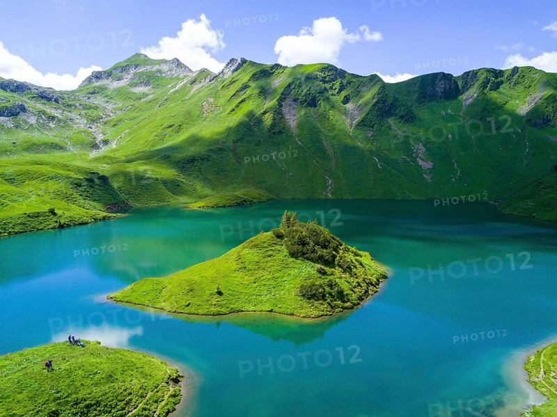 Schrecksee with Allgau mountains