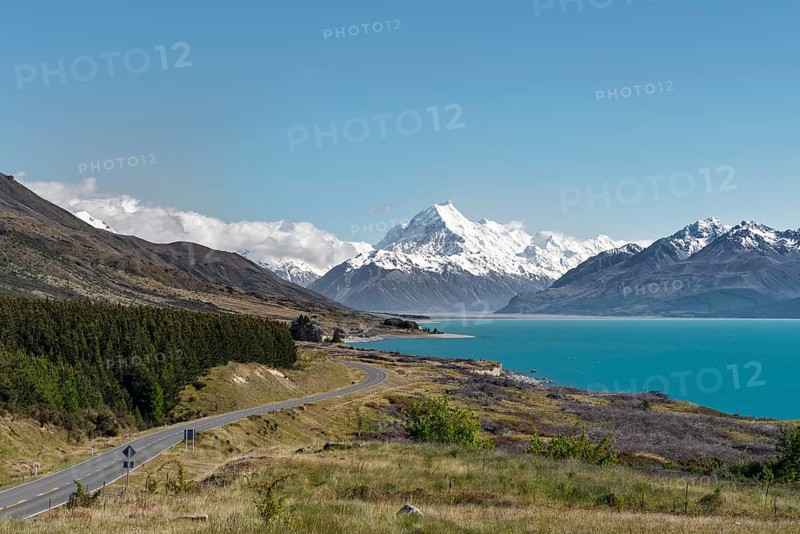 Road to Mount Cook