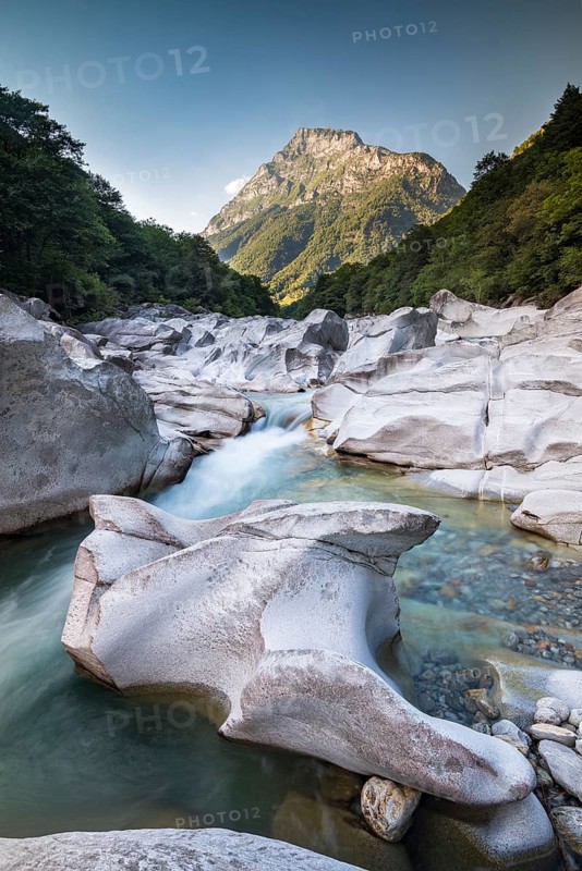 The Verzasca mountain river