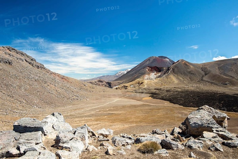 Mount Tongariro and Mount Ngauruhoe