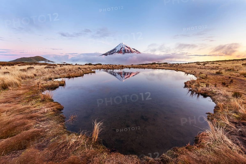 Reflection in Pouakai Tarn lake