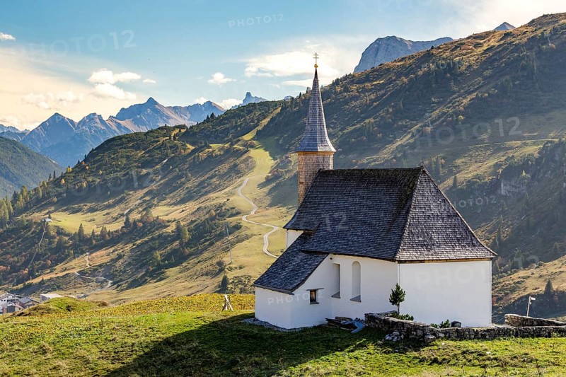 St. Jakobuskapelle on the Hochtannbergpass