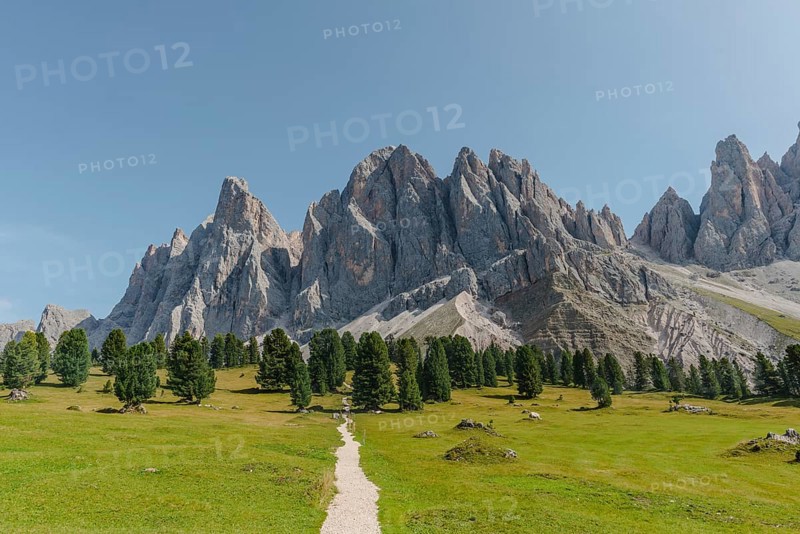 Hiking trail near the Gschnagenhardt Alm
