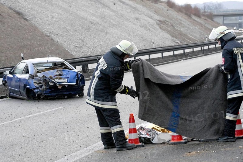Fatal traffic accident on Autobahn