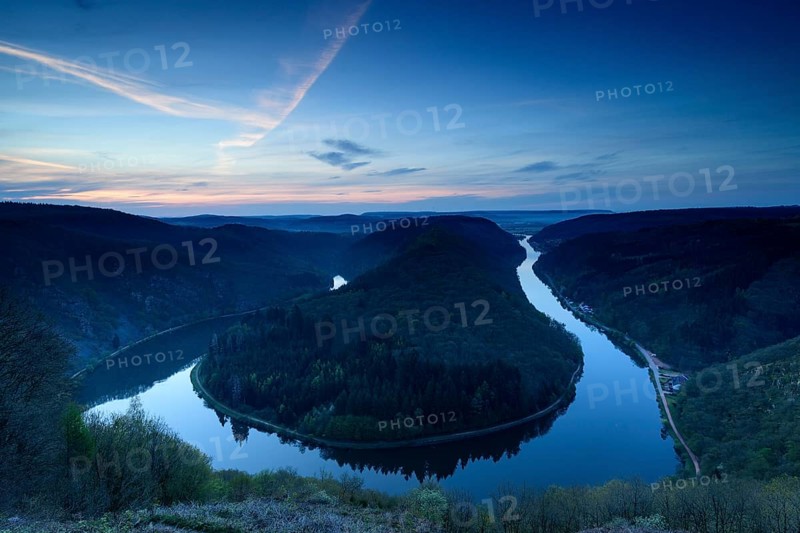 Big Saar loop at dusk