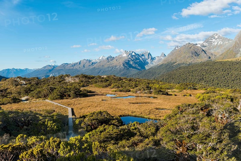 View of Little Mountain Lake and Ailsa Mountains