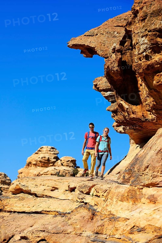 Hiking around Little Petra