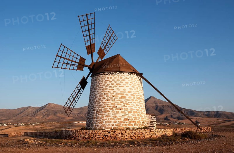 Old windmill at Tefia