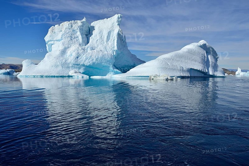 Iceberg drifting in Sermilik Fjord