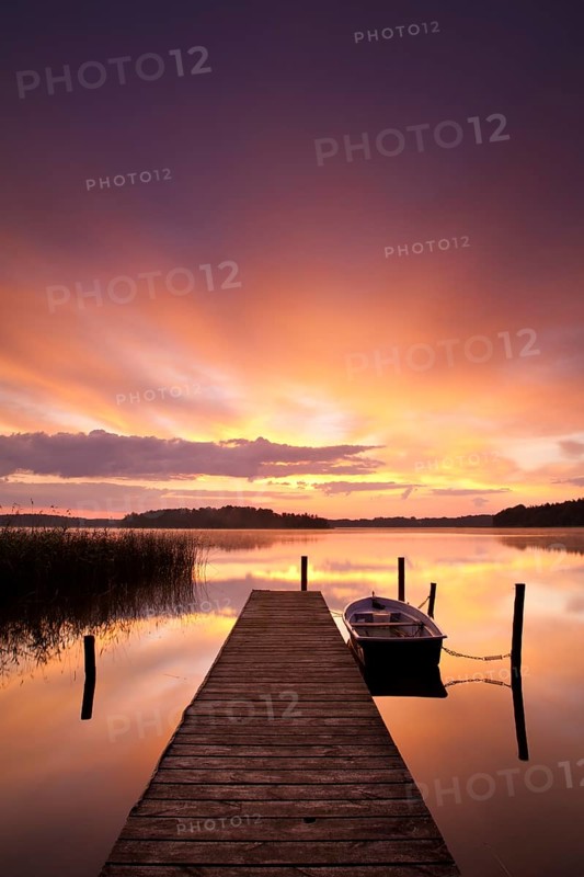 Sunrise at Lake Rheinberger