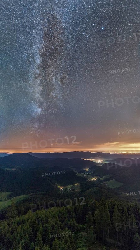 Milky Way over the Renchtal Valley
