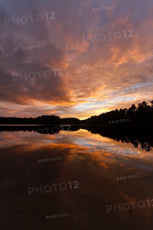 Sunset at Mew Lake