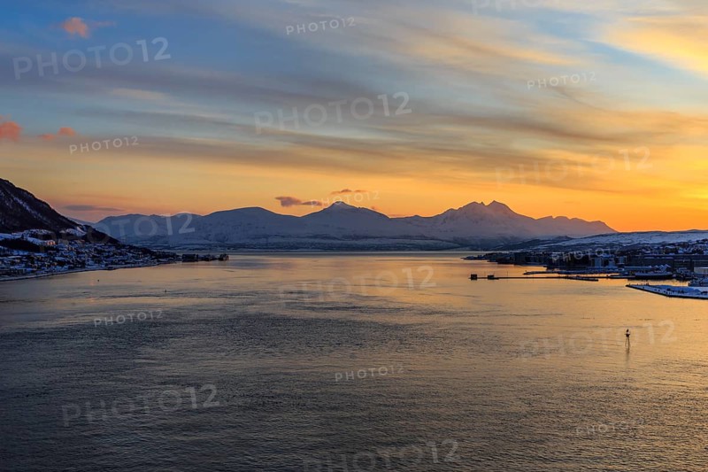 Tromsoysund in winter
