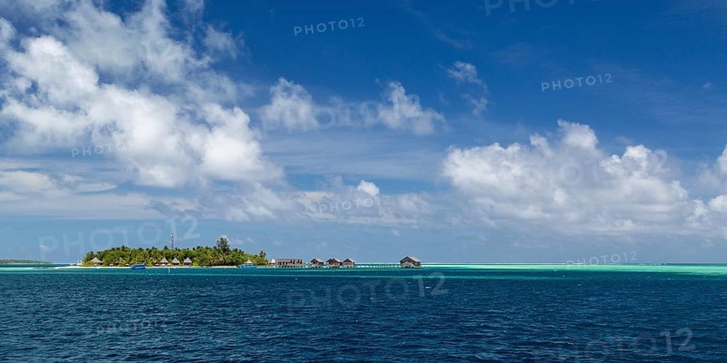 Small tropical island