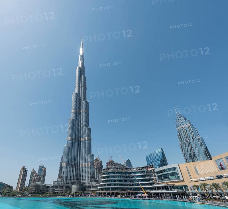 Burj Khalifa and skyscrapers