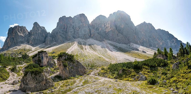 Hiking trail to the Geisler Alm