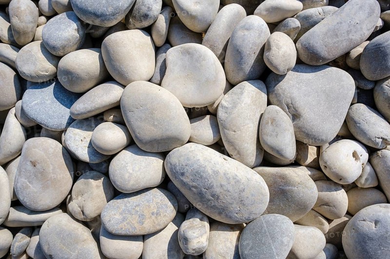River pebbles on the Isar