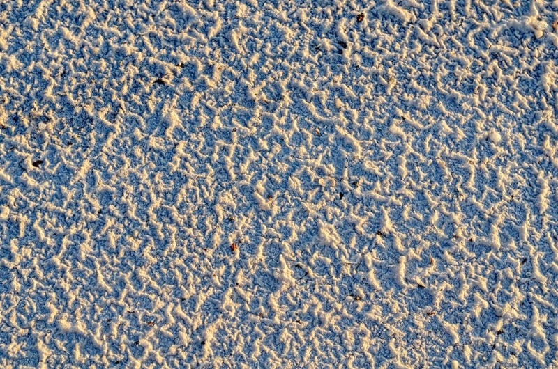 Salt crust