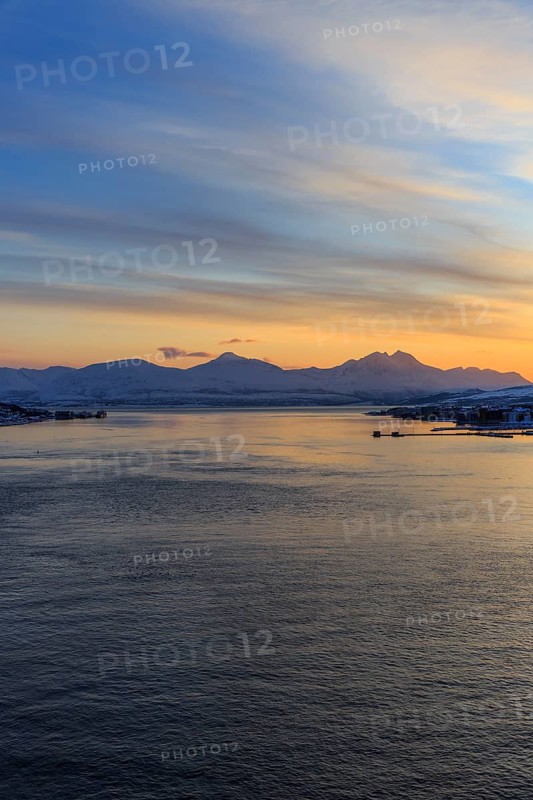 Tromsoysund in winter