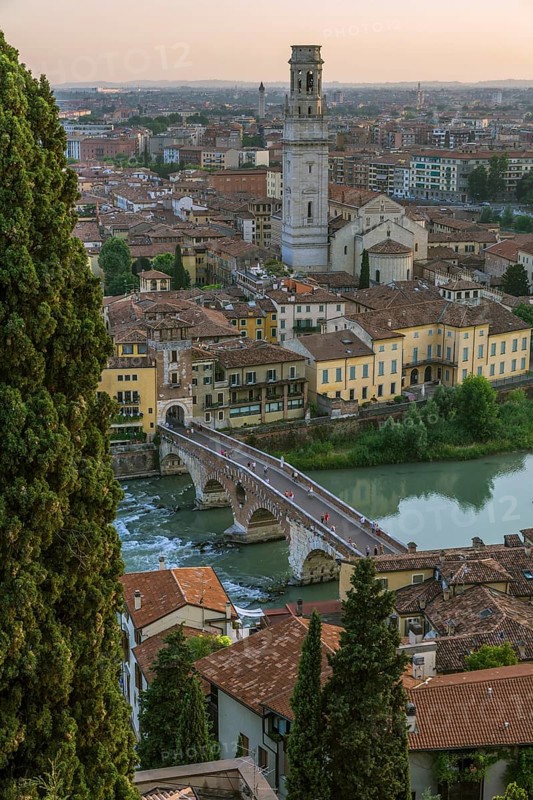 Panoramic view from the hill of San Pietro