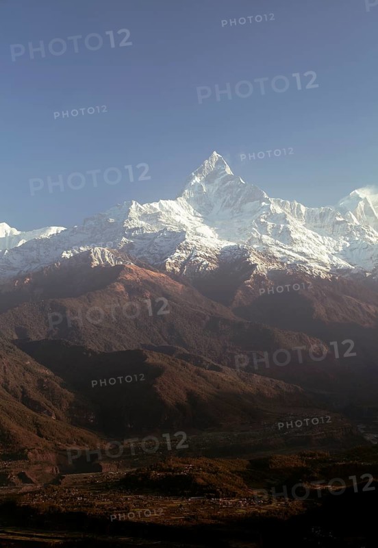 View of Machhapuchhare from Sarangkot