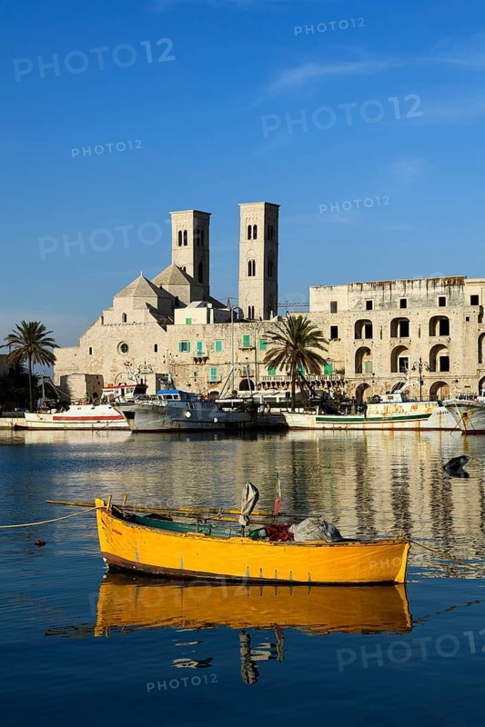 Harbour with old fishing boats