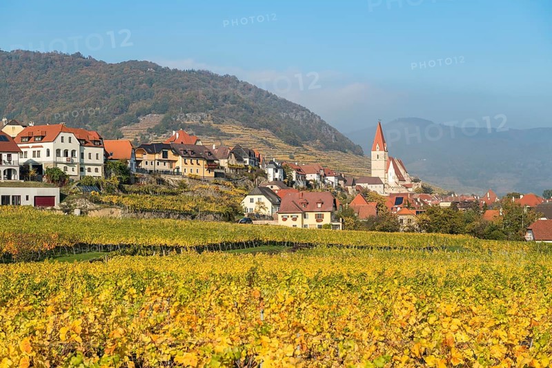 View of Weissenkirchen in the Wachau