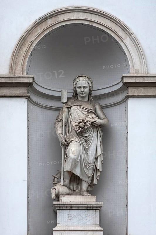 Marble statue
