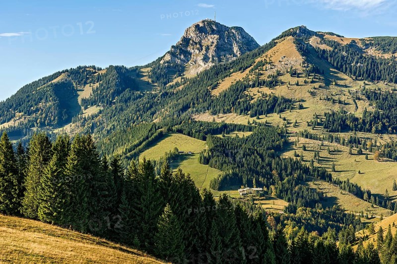 View from Sudelfeld to Wendelstein