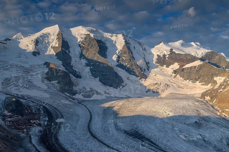 Bernina Group in First Light
