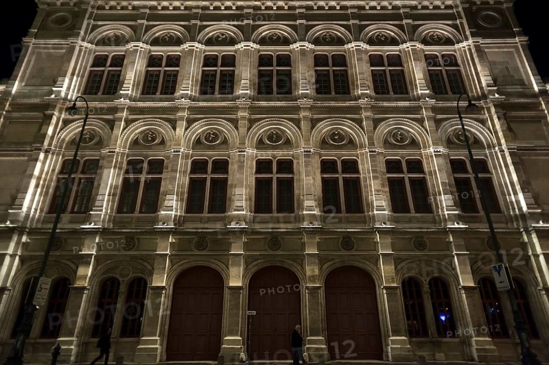 Facade of Vienna State Opera
