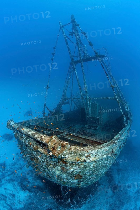 Stern of fishing vessel