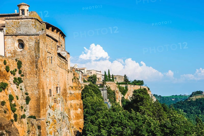City walls of the Old Town of Orvieto