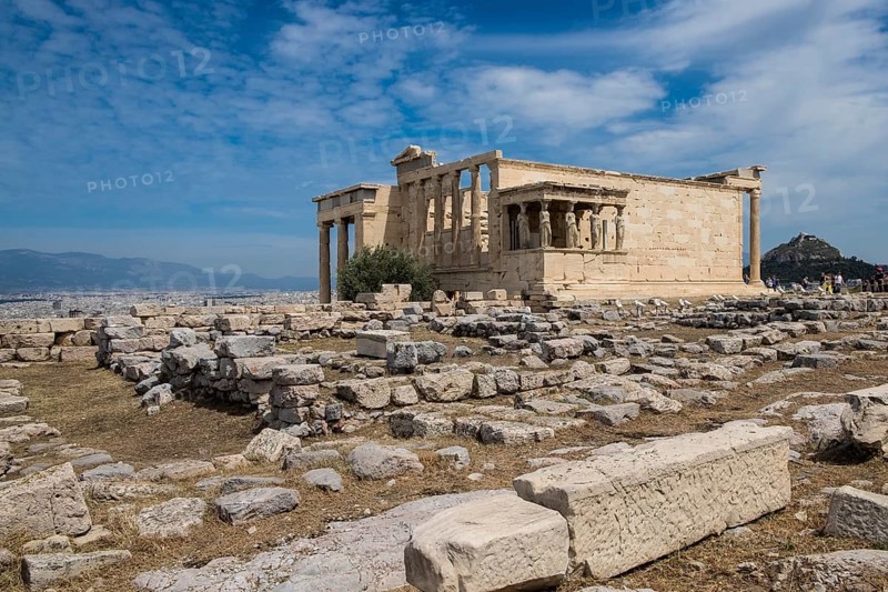 Erechtheion Temple with Caryatids