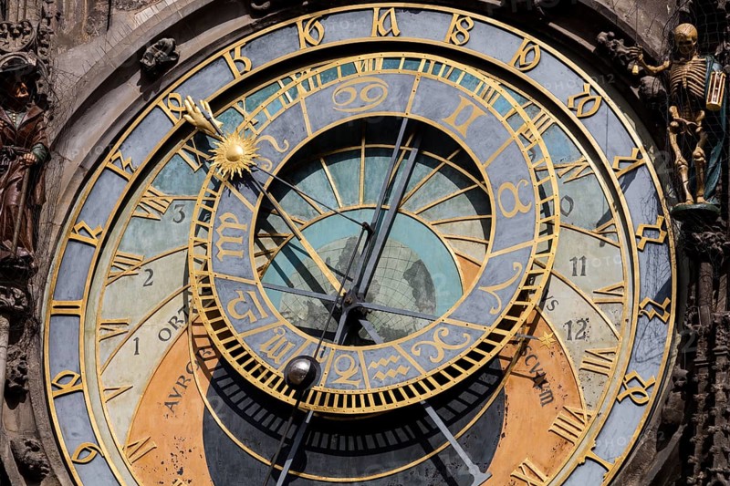 Prague Town Hall Clock