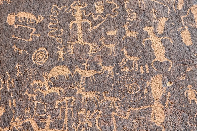 Native American petroglyphs